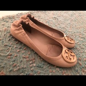 Tory Burch Bone Flats 6.5